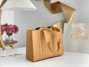 Alternative view of 끌로에 우디백 미디엄 CHC22WS383I6026X-8
