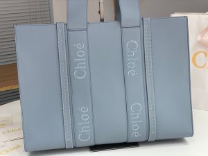Alternative view of 끌로에 우디백 라지 토트백 CHC23US382I60247-4
