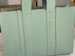 Alternative view of 끌로에 우디백 라지 토트백 CHC23US382I60247-5