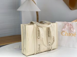 끌로에 우디백 라지 토트백 WS385-3