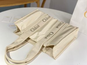 끌로에 우디백 라지 토트백 WS385-3 - 이미지 4