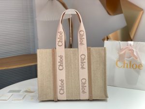 끌로에 우디백 라지 토트백 W0125