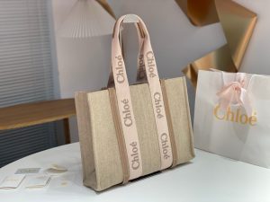 끌로에 우디백 라지 토트백 W0125