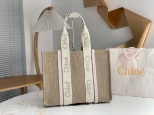 끌로에 우디백 라지 토트백 W0125-2