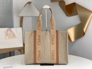 끌로에 우디백 라지 토트백 W0125-3