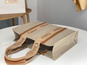 끌로에 우디백 라지 토트백 W0125-3