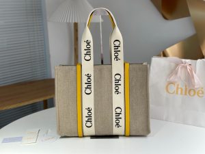 끌로에 우디백 라지 토트백 W0125-4