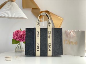 끌로에 우디백 라지 토트백 W0125-6