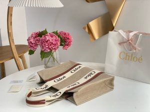 끌로에 우디백 라지 토트백 W0125-12