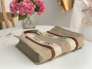 끌로에 우디백 라지 토트백 W0125-12 - 이미지 3