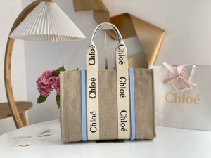 끌로에 우디백 라지 토트백 W0125-9