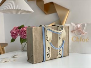 끌로에 우디백 라지 토트백 W0125-9