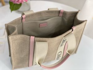 끌로에 우디백 라지 토트백 W0125-8 - 이미지 8