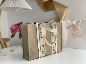 끌로에 우디백 라지 토트백 W0125-11