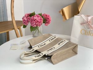 끌로에 우디백 라지 토트백 W0125-11 - 이미지 4