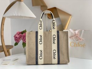 끌로에 우디백 라지 토트백 W0125-14