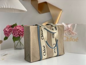 끌로에 우디백 라지 토트백 W0125-15