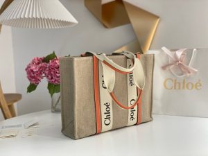 끌로에 우디백 라지 토트백 W0125-16