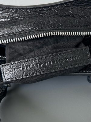 발렌시아가 네오 카골 XS 핸드백 700940210 블랙 - 이미지 5