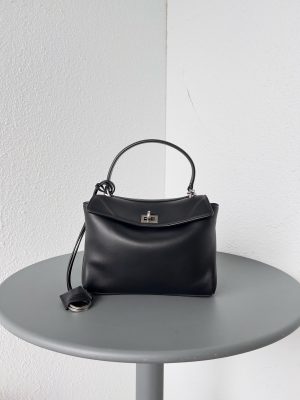 발렌시아가 로데오 핸드백 미니 7954562 블랙
