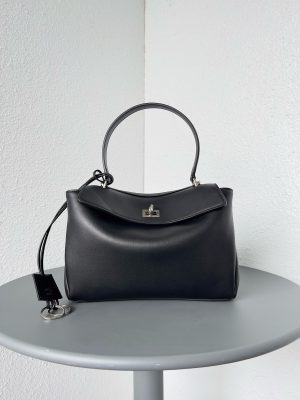 발렌시아가 로데오 핸드백 스몰 7897792 블랙