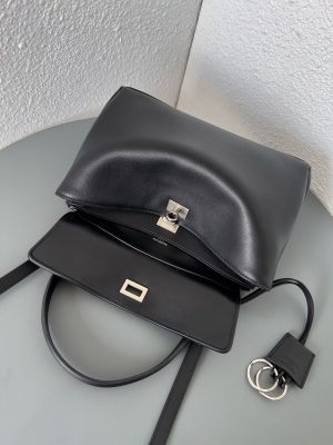 발렌시아가 로데오 핸드백 스몰 7897792 블랙 - 이미지 5