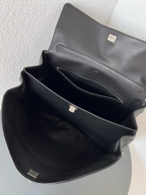 발렌시아가 로데오 핸드백 라지 7897442 블랙 - 이미지 6