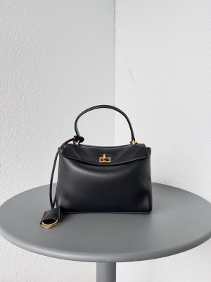 발렌시아가 로데오 핸드백 미니 7954562 블랙 금장