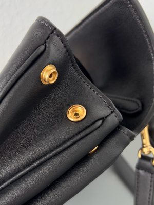 발렌시아가 로데오 핸드백 스몰 7897792 블랙 금장 - 이미지 7