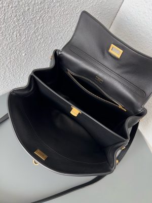 발렌시아가 로데오 핸드백 스몰 7897792 블랙 금장
