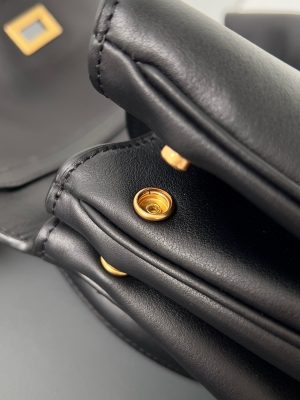 발렌시아가 로데오 핸드백 미디엄 7897722 블랙 금장 - 이미지 7
