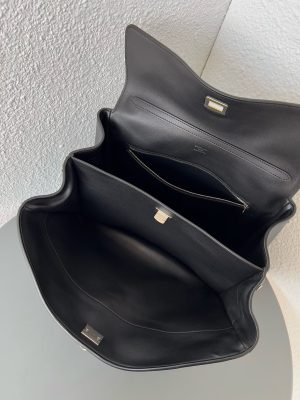 발렌시아가 로데오 핸드백 미디엄 7897722 블랙 금장 - 이미지 6