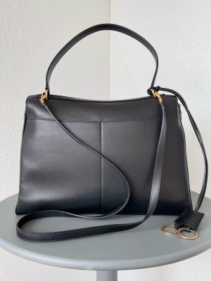 발렌시아가 로데오 핸드백 라지 7897442 블랙 금장