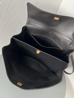발렌시아가 로데오 핸드백 라지 7897442 블랙 금장 - 이미지 6