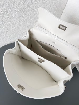 발렌시아가 로데오 핸드백 스몰 7897792 화이트 - 이미지 4