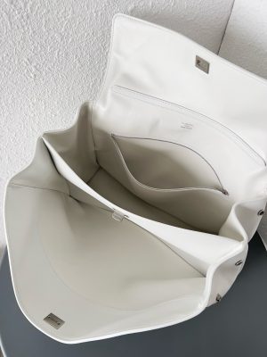 발렌시아가 로데오 핸드백 라지 7897442 화이트 - 이미지 4