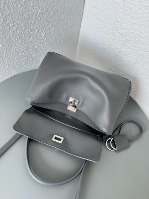 발렌시아가 로데오 핸드백 스몰 7897792 그레이 - 이미지 6