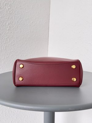발렌시아가 로데오 핸드백 미니 7954562 버건디 - 이미지 5