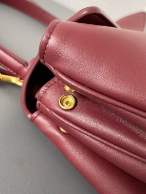 발렌시아가 로데오 핸드백 스몰 7897792 버건디