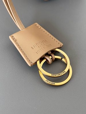 발렌시아가 로데오 핸드백 스몰 7897792 라떼 - 이미지 8