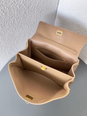 발렌시아가 로데오 핸드백 스몰 7897792 라떼 - 이미지 7