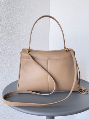 발렌시아가 로데오 핸드백 미디엄 7897722 라떼