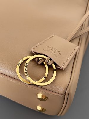 발렌시아가 로데오 핸드백 미디엄 7897722 라떼 - 이미지 9