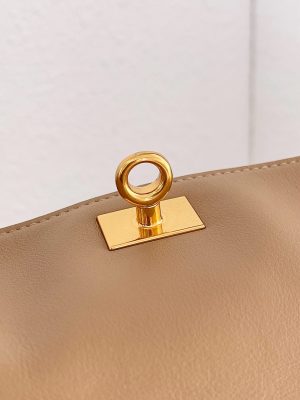발렌시아가 로데오 핸드백 라지 7897442 라떼 - 이미지 4