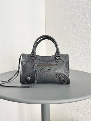 발렌시아가 르 시티 미니백 8063952 미니 볼캐닉 록