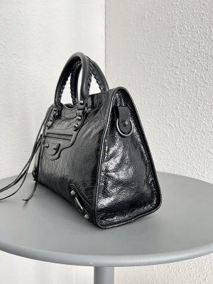 발렌시아가 르 시티백 미디엄 8230582 블랙 - 이미지 4