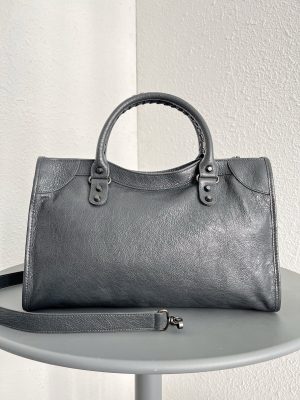 발렌시아가 르 시티백 미디엄 8230582 볼캐닉 록