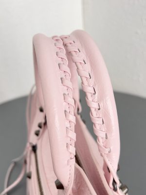 발렌시아가 르 시티백 스몰 8114422 핑크 - 이미지 8