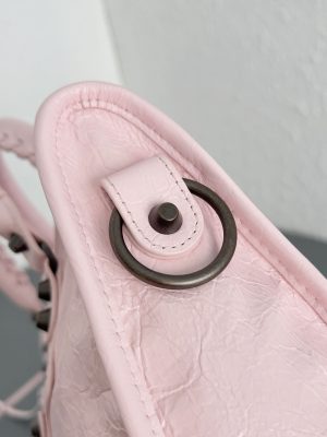발렌시아가 르 시티백 스몰 8114422 핑크 - 이미지 7