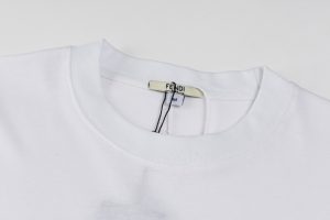 펜디 티셔츠 25SS 66ST287 화이트 - 이미지 3